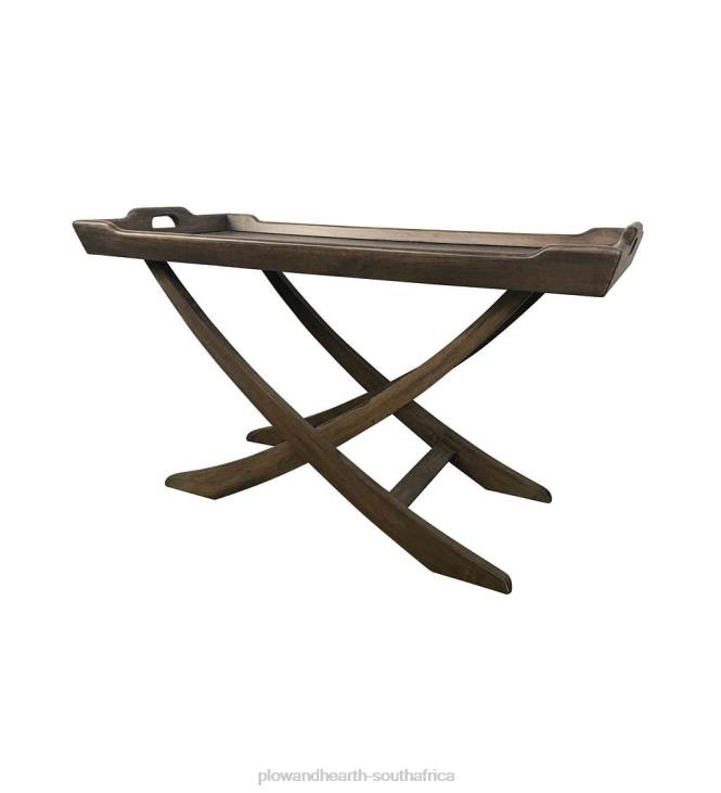 Furniture Plow & Hearth Laurel Ridge Farmhouse Collection Holden Tray Tables NFLB2110
