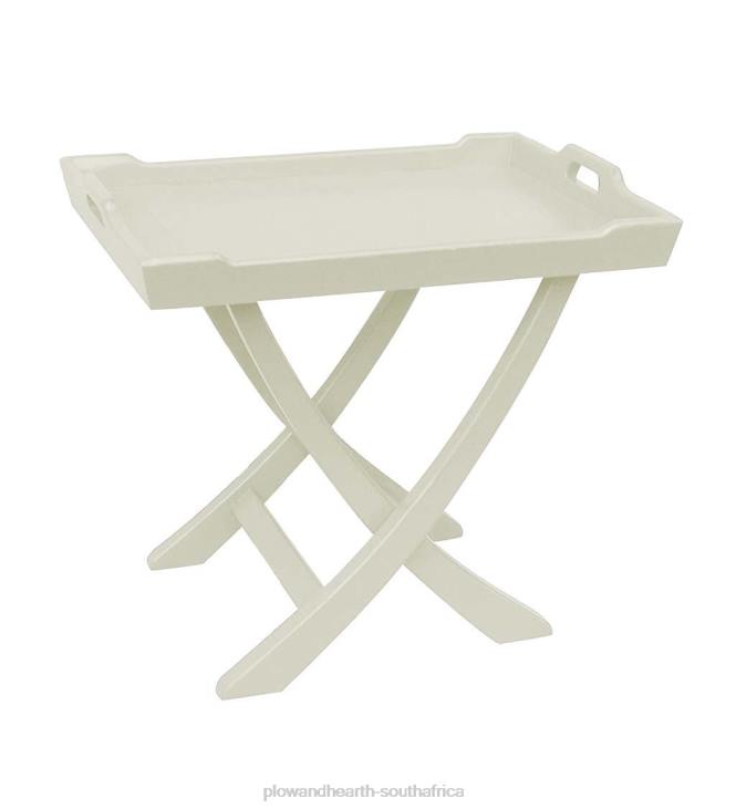 Furniture Plow & Hearth Laurel Ridge Farmhouse Collection Holden Tray Tables NFLB2110