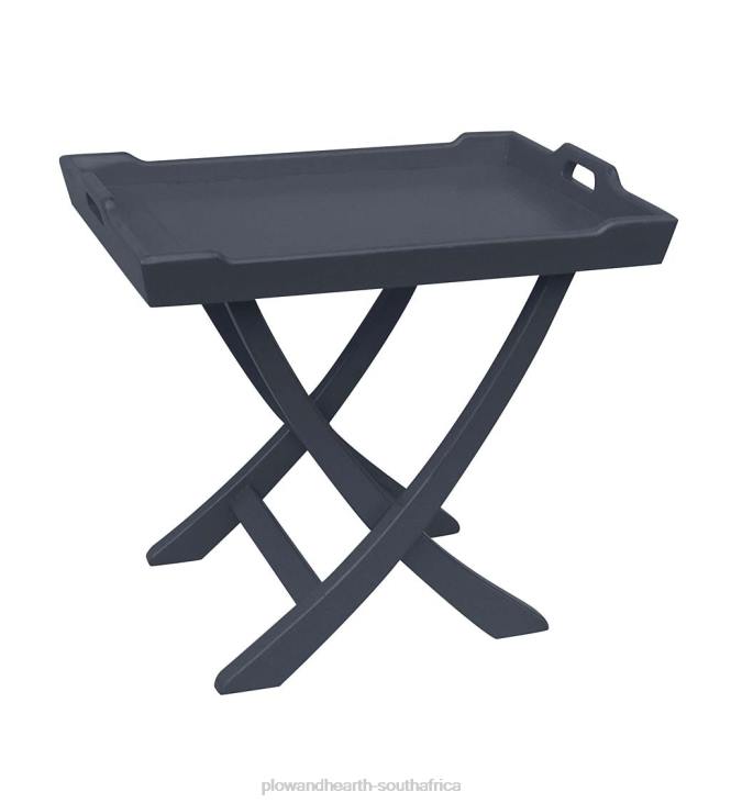 Furniture Plow & Hearth Laurel Ridge Farmhouse Collection Holden Tray Tables NFLB2110