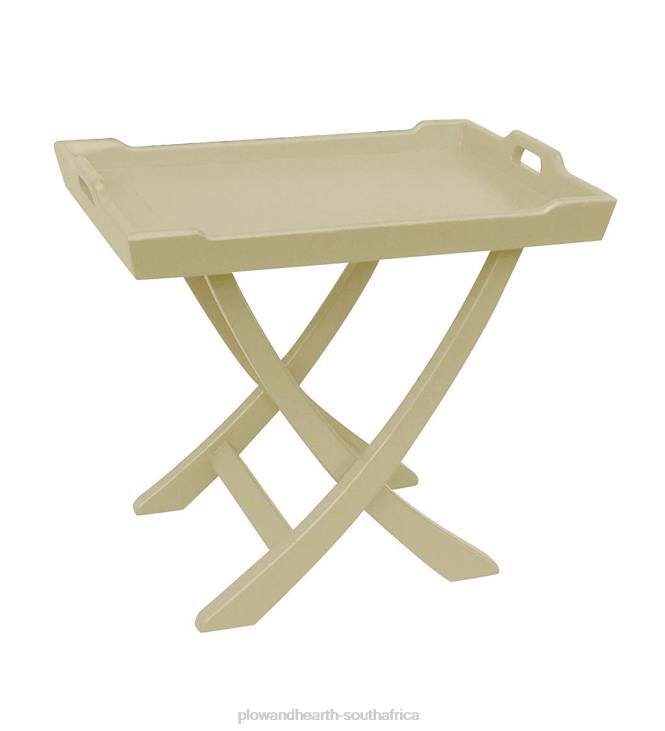 Furniture Plow & Hearth Laurel Ridge Farmhouse Collection Holden Tray Tables NFLB2110