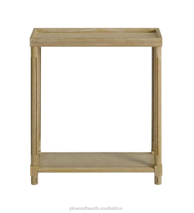 Furniture Plow & Hearth Allison Slim Wood Side Tables, Set of 2 - White NFLB1986