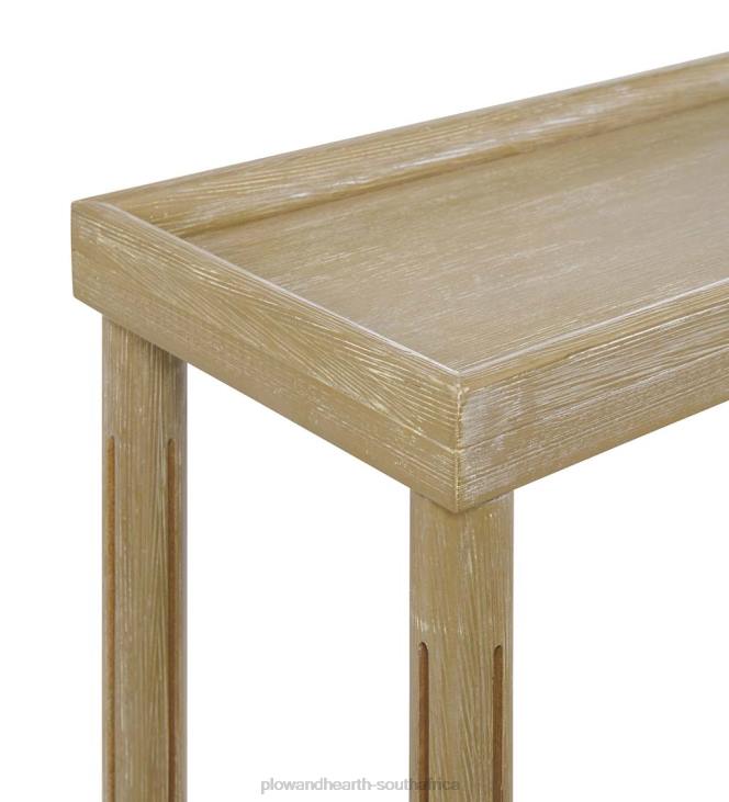 Furniture Plow & Hearth Allison Slim Wood Side Tables, Set of 2 - White NFLB1986