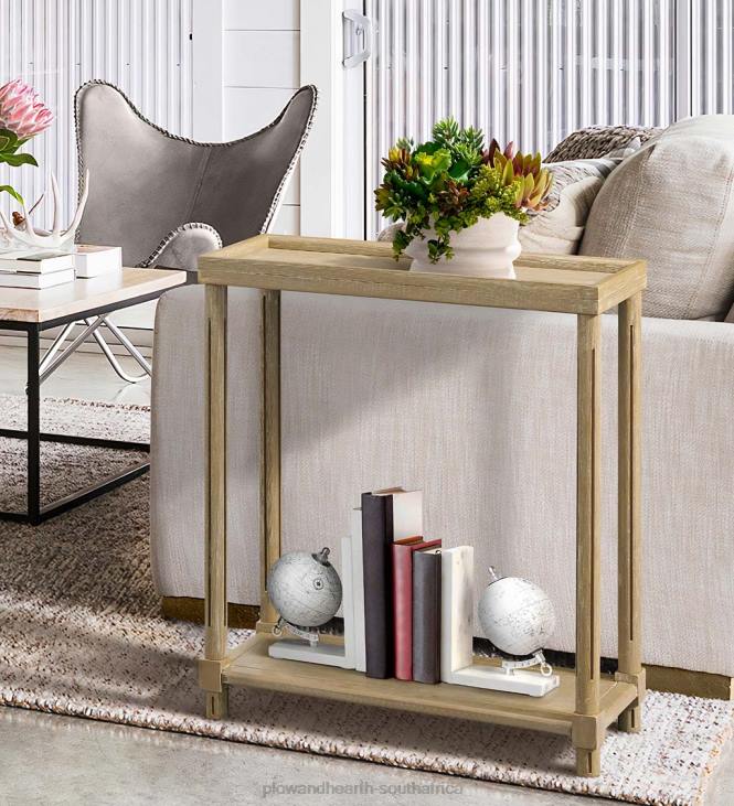 Furniture Plow & Hearth Allison Slim Wood Side Tables, Set of 2 - White NFLB1986