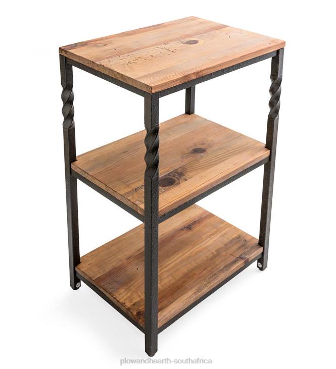 Furniture Plow & Hearth Deep Creek End Table with Shelves NFLB1973