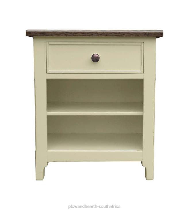 Furniture Plow & Hearth Laurel Ridge Farmhouse Collection Fletcher Bedside Chest - Cocoa NFLB2008