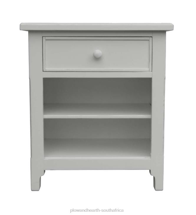 Furniture Plow & Hearth Laurel Ridge Farmhouse Collection Fletcher Bedside Chest - Cocoa NFLB2008