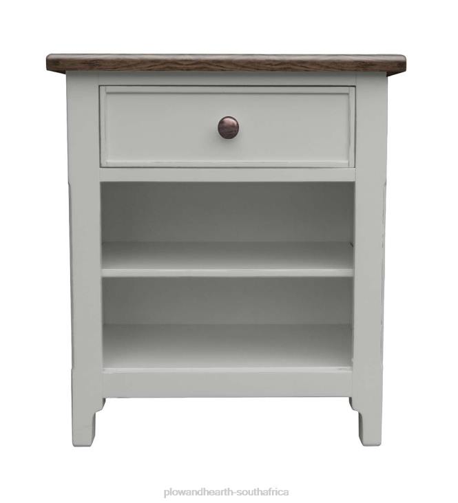 Furniture Plow & Hearth Laurel Ridge Farmhouse Collection Fletcher Bedside Chest - Cocoa NFLB2008