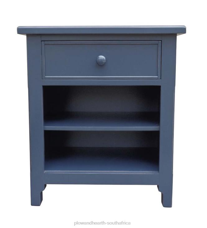 Furniture Plow & Hearth Laurel Ridge Farmhouse Collection Fletcher Bedside Chest - Cocoa NFLB2008