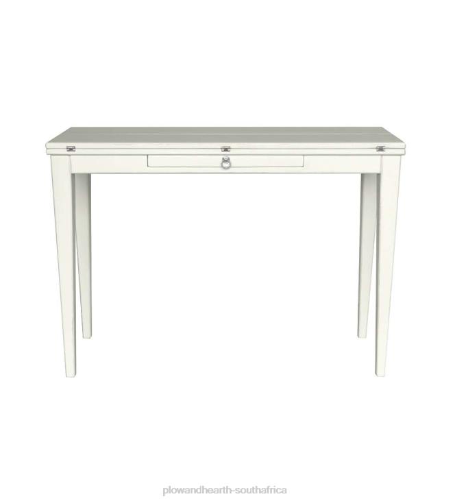 Furniture Plow & Hearth Laurel Ridge Farmhouse Collection Shelby Gathering Console - Cocoa NFLB2001