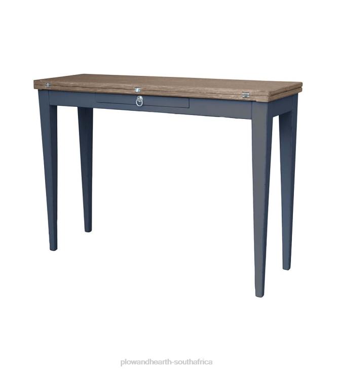 Furniture Plow & Hearth Laurel Ridge Farmhouse Collection Shelby Gathering Console - Cocoa NFLB2001