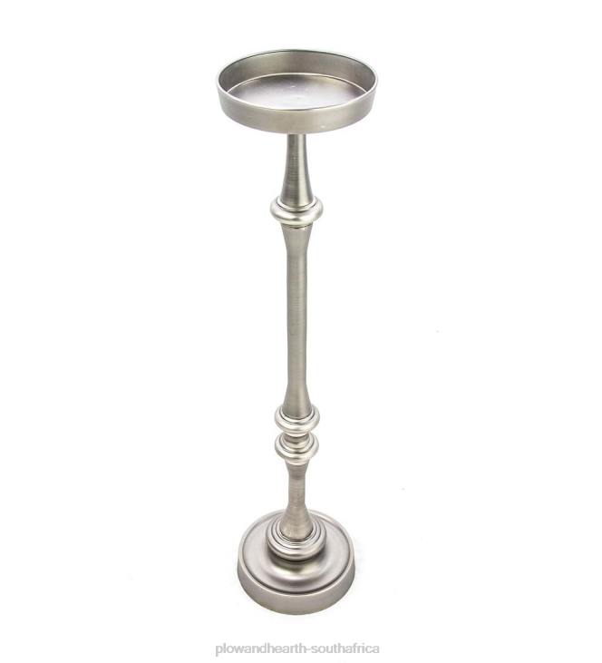 Furniture Plow & Hearth Martini Tables, Set of 2 - Antique Silver NFLB2022