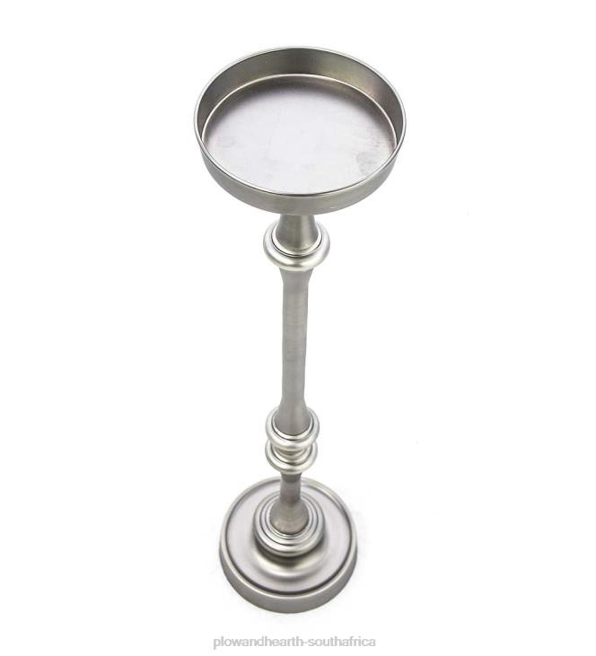 Furniture Plow & Hearth Martini Tables, Set of 2 - Antique Silver NFLB2022