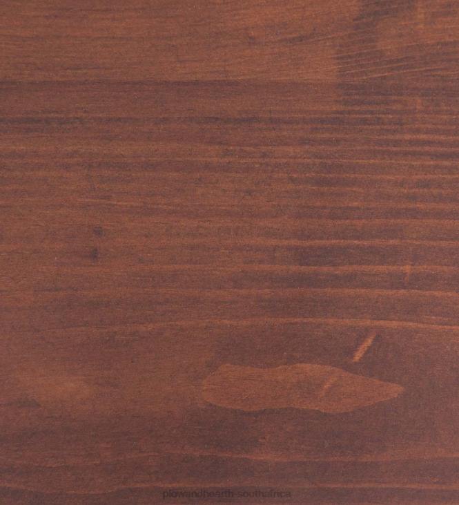 Furniture Plow & Hearth Portland Ice Box Wood Storage Side Table with Replica Hardware - Walnut NFLB1976