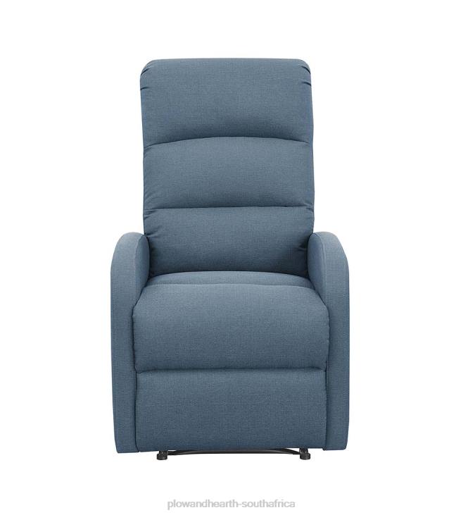 Furniture Plow & Hearth Emilia Upholstered Manual Recliner - Grey NFLB2027