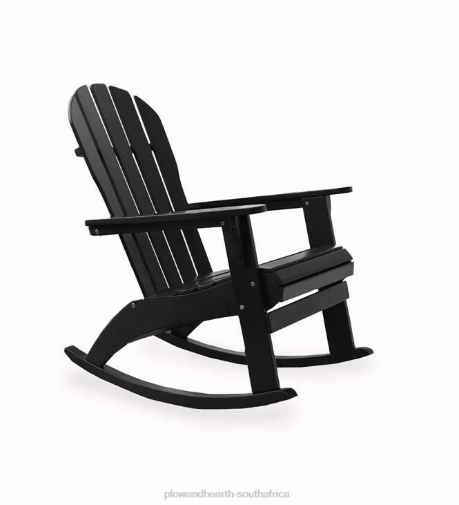 Furniture Plow & Hearth Eucalyptus Wood Adirondack Rocking Chair - Red NFLB3115