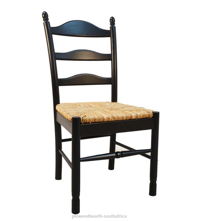 Furniture Plow & Hearth Farmhouse Hardwood Ladder Back Chair - English Pine NFLB2032