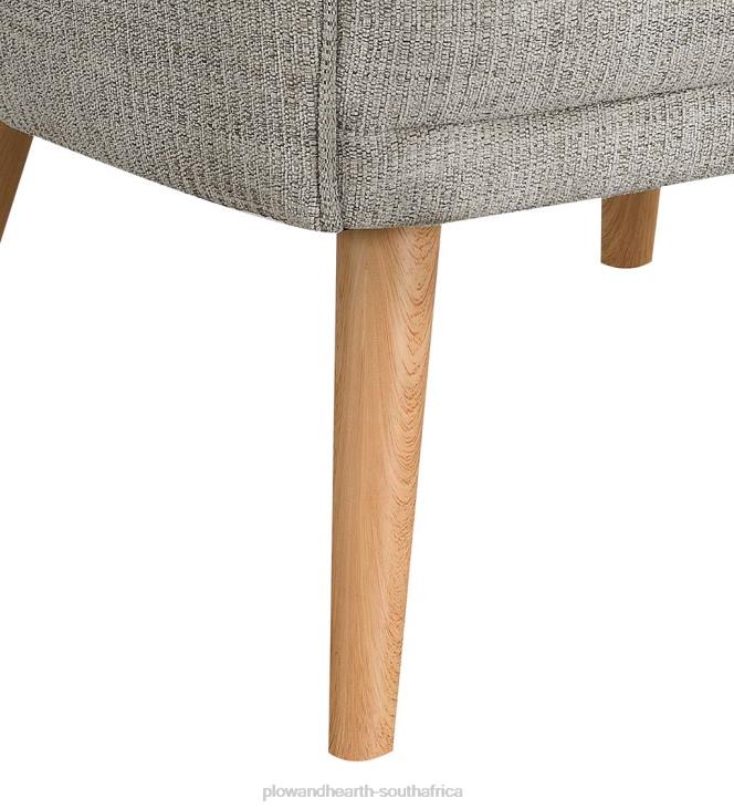 Furniture Plow & Hearth Vera Chenille Accent Chair - Stone NFLB2028