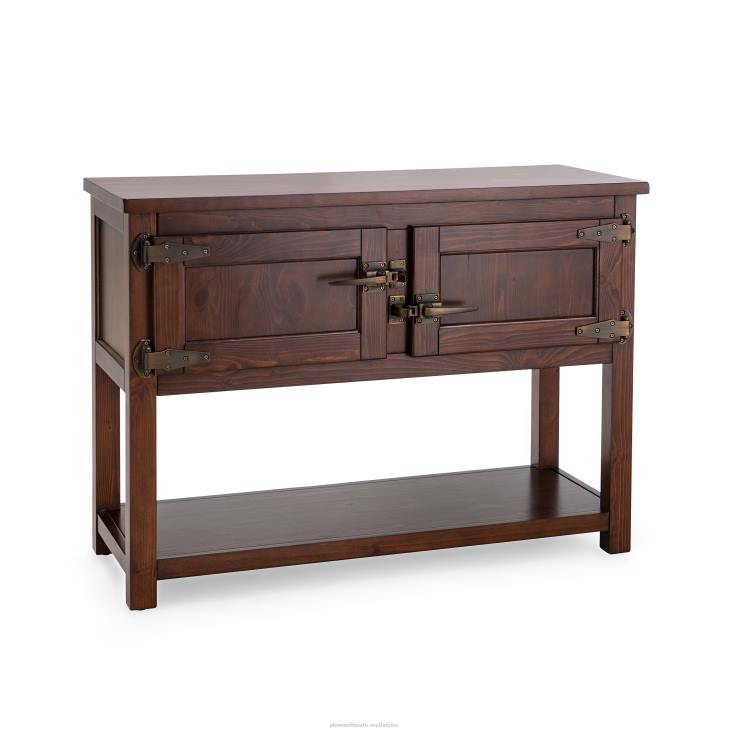 Furniture Plow & Hearth Portland Ice Box Storage Console Table with Replica Hardware NFLB2078