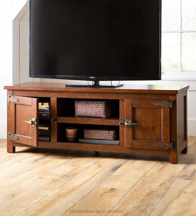 Furniture Plow & Hearth Portland Ice Box TV Cabinet with Replica Hardware NFLB2079