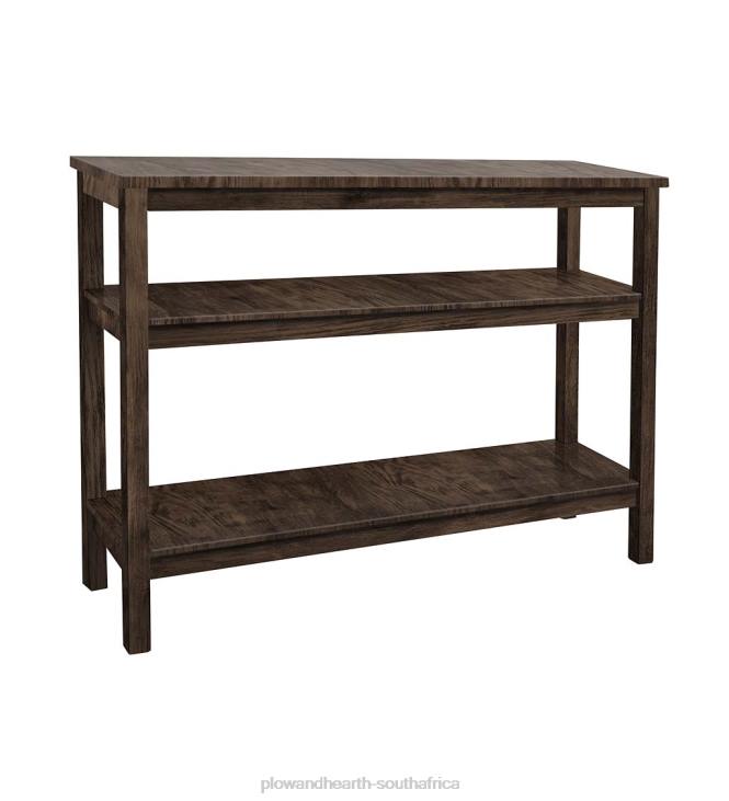 Furniture Plow & Hearth Laurel Ridge Furniture Collection Holden Console Table - Cocoa NFLB2091