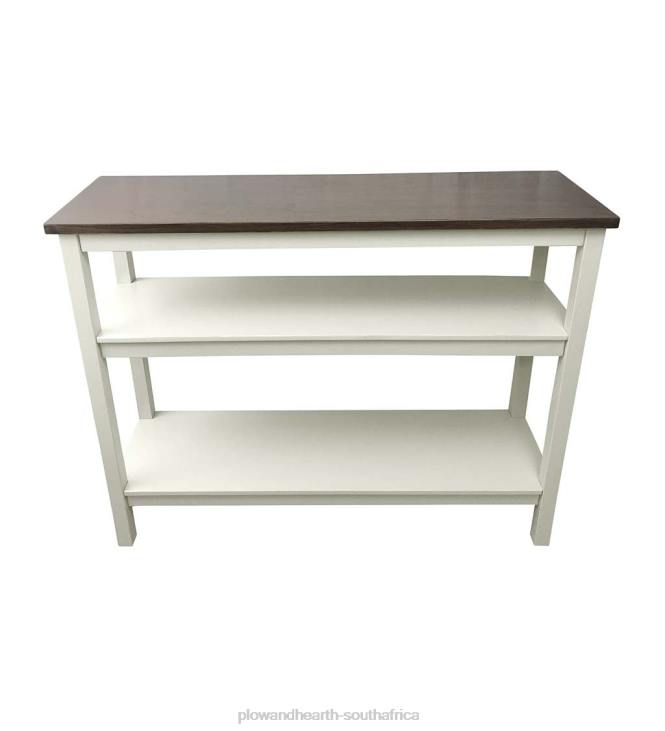 Furniture Plow & Hearth Laurel Ridge Furniture Collection Holden Console Table - Cocoa NFLB2091