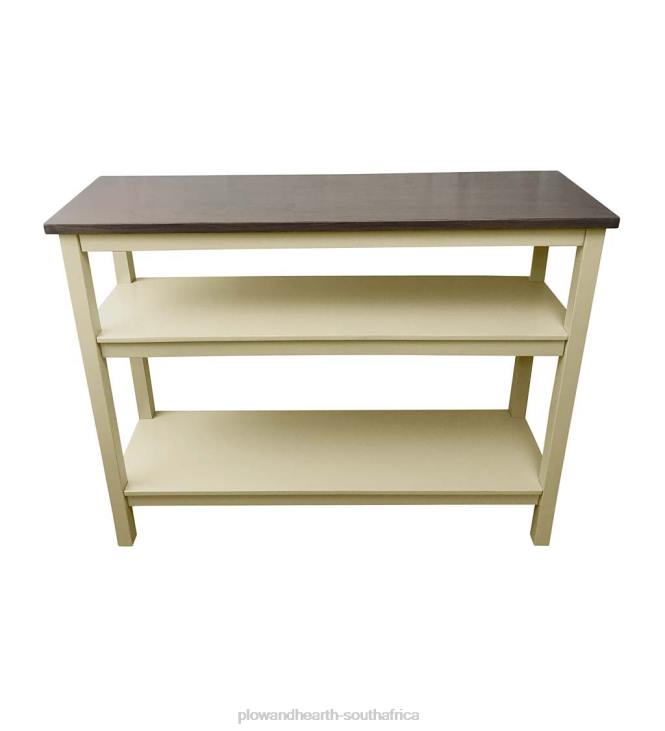 Furniture Plow & Hearth Laurel Ridge Furniture Collection Holden Console Table - Cocoa NFLB2091