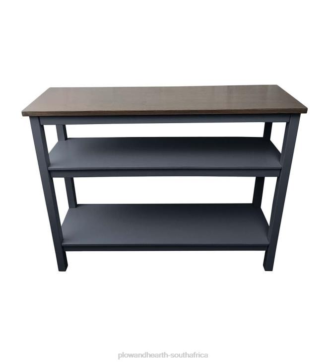 Furniture Plow & Hearth Laurel Ridge Furniture Collection Holden Console Table - Cocoa NFLB2091