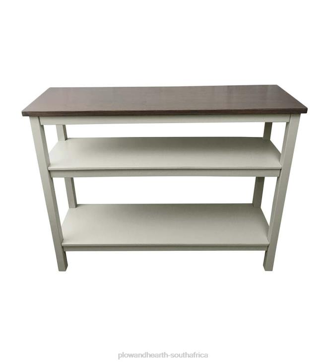 Furniture Plow & Hearth Laurel Ridge Furniture Collection Holden Console Table - Cocoa NFLB2091