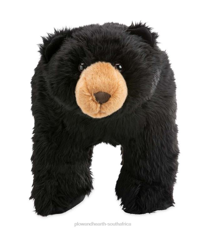 Furniture Plow & Hearth Black Bear Footstool NFLB2094