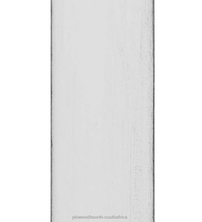 Furniture Plow & Hearth Callie Tall Swivel Seat Barstool - White NFLB2058
