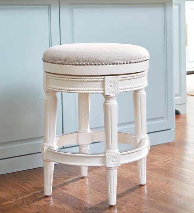 Furniture Plow & Hearth Chapman Swivel Seat Bar and Counter Stools NFLB2057