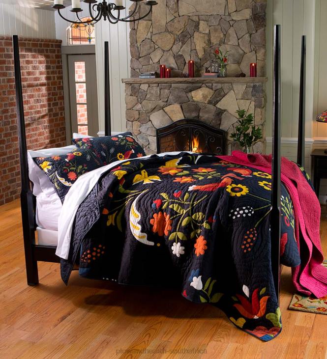 Houseware Plow & Hearth Ansley Folk Art Quilt Set NFLB2649