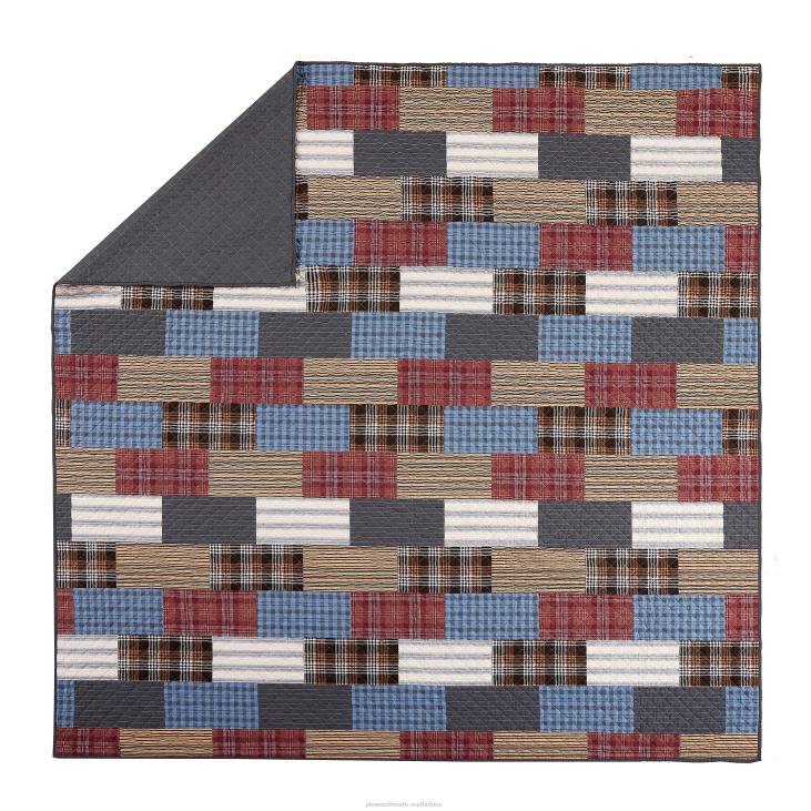 Houseware Plow & Hearth Cabinside Cotton Quilt 3-Piece Set - Full/Queen NFLB2653
