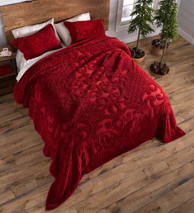 Houseware Plow & Hearth Juliet Tufted Cotton Chenille Bedding NFLB2652
