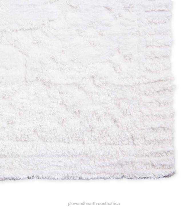 Houseware Plow & Hearth Juliet Tufted Cotton Chenille Standard Sham - White NFLB3125