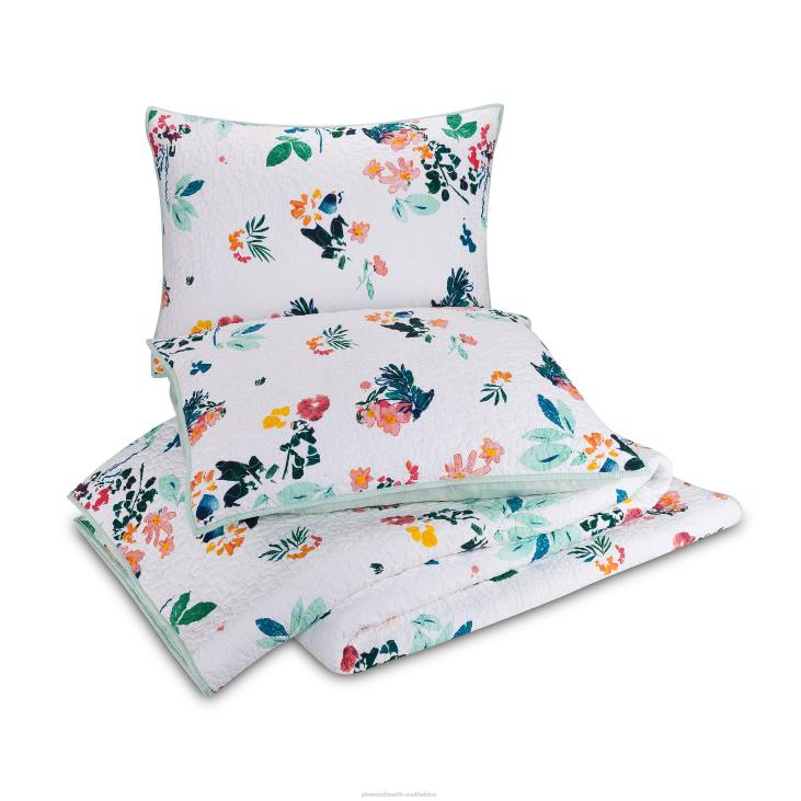 Houseware Plow & Hearth Violet Cotton Quilt Set - King NFLB2675