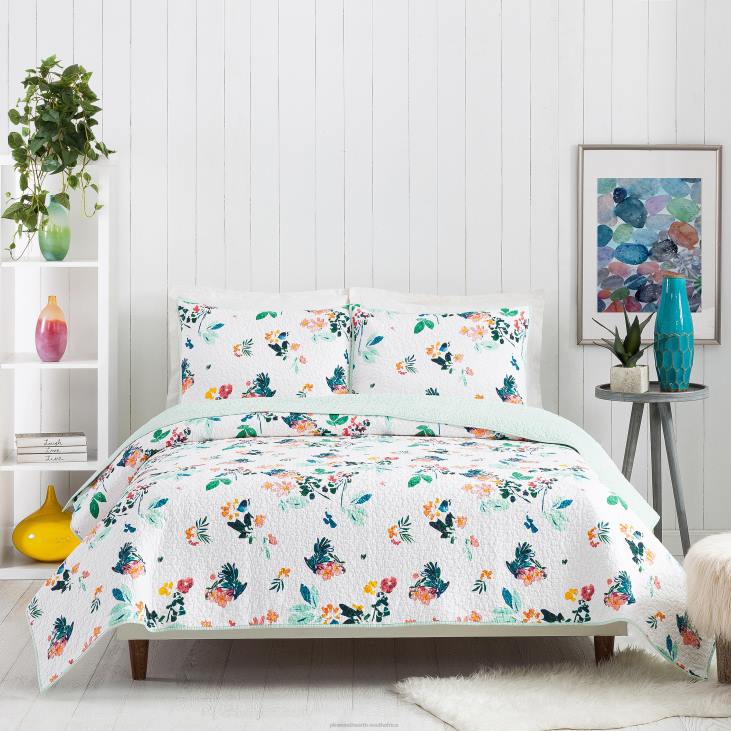 Houseware Plow & Hearth Violet Cotton Quilt Set - King NFLB2675