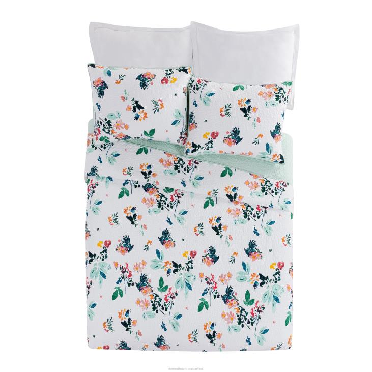 Houseware Plow & Hearth Violet Cotton Quilt Set - King NFLB2675