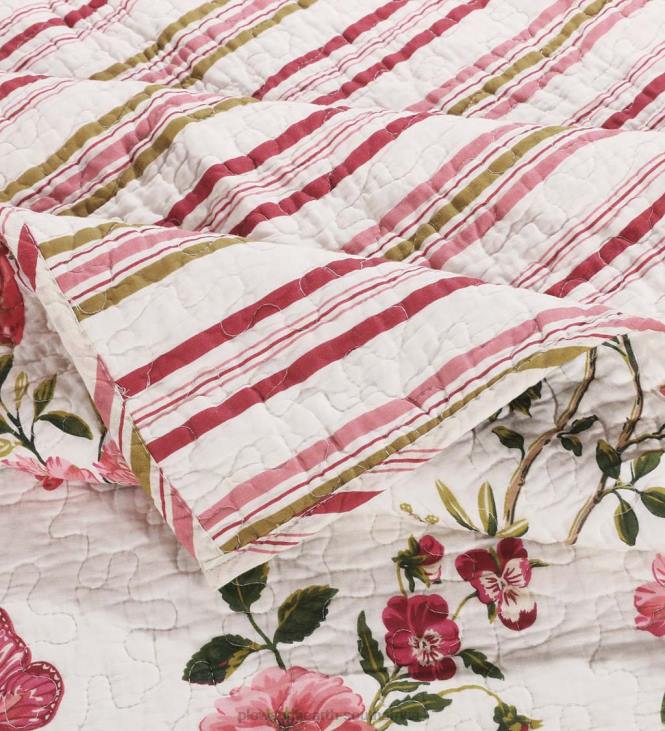Houseware Plow & Hearth Wild Bouquet Cotton Quilted Bedding Set NFLB2663
