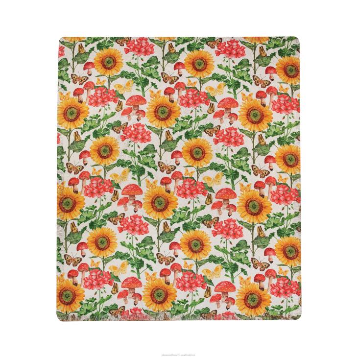 Houseware Plow & Hearth Botanicals and Butterflies Throw NFLB2693