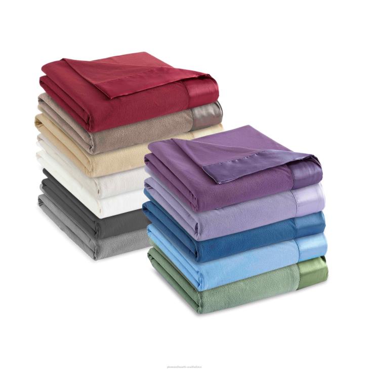 Houseware Plow & Hearth Lightweight Micro Flannel Year Round Blanket - Amethyst - King NFLB2688
