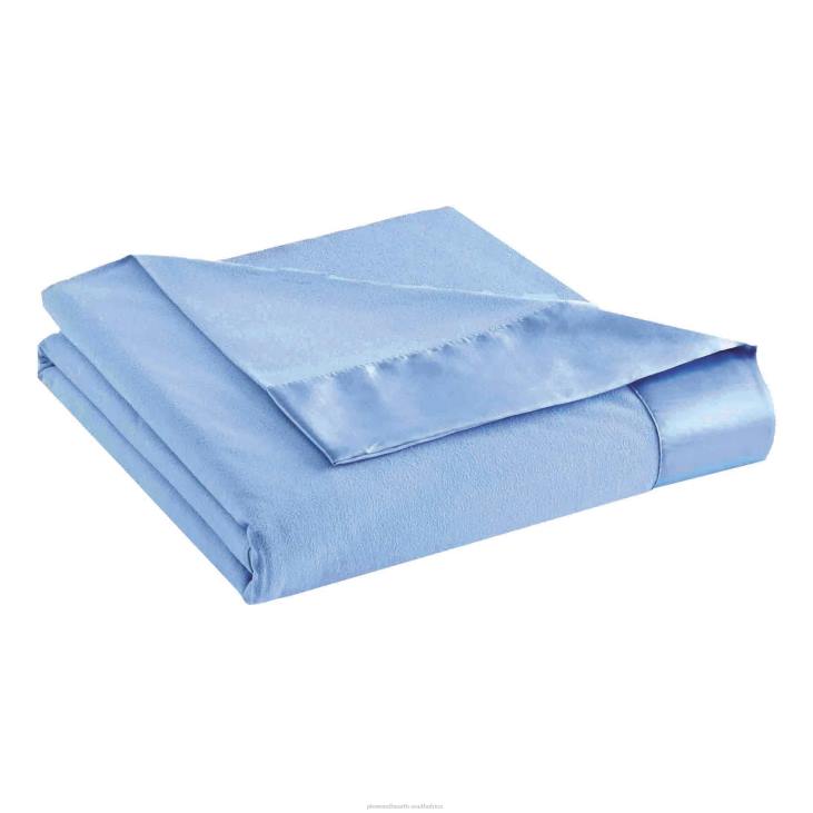 Houseware Plow & Hearth Lightweight Micro Flannel Year Round Blanket - Amethyst - King NFLB2688