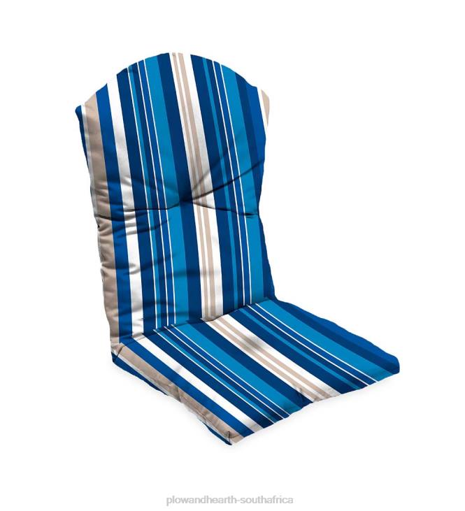 Houseware Plow & Hearth Classic Adirondack Chair Cushion, 20 1/2x 49x 2 1/2- Floral Sketch Blush NFLB1522