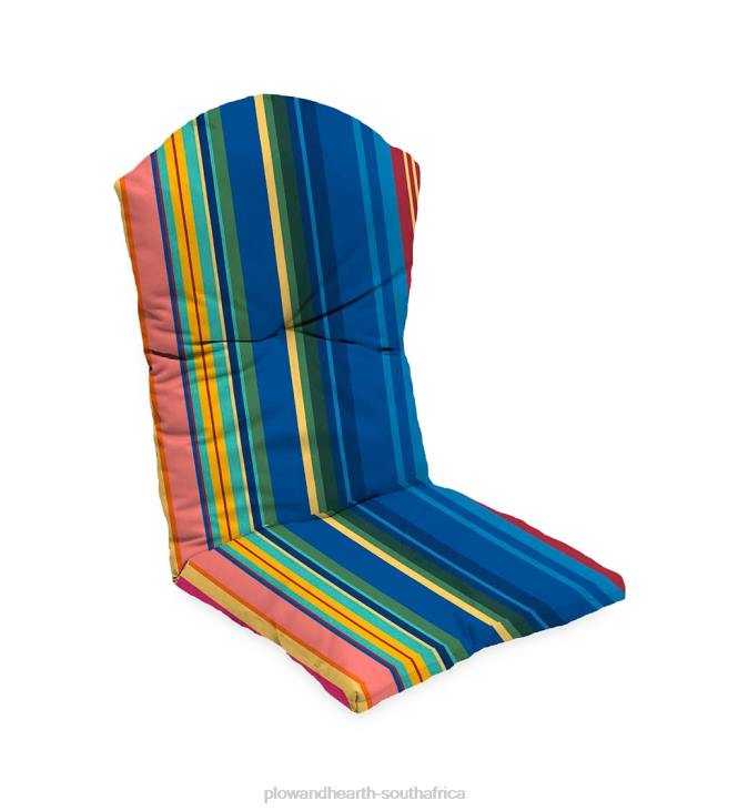 Houseware Plow & Hearth Classic Adirondack Chair Cushion, 20 1/2x 49x 2 1/2- Floral Sketch Blush NFLB1522
