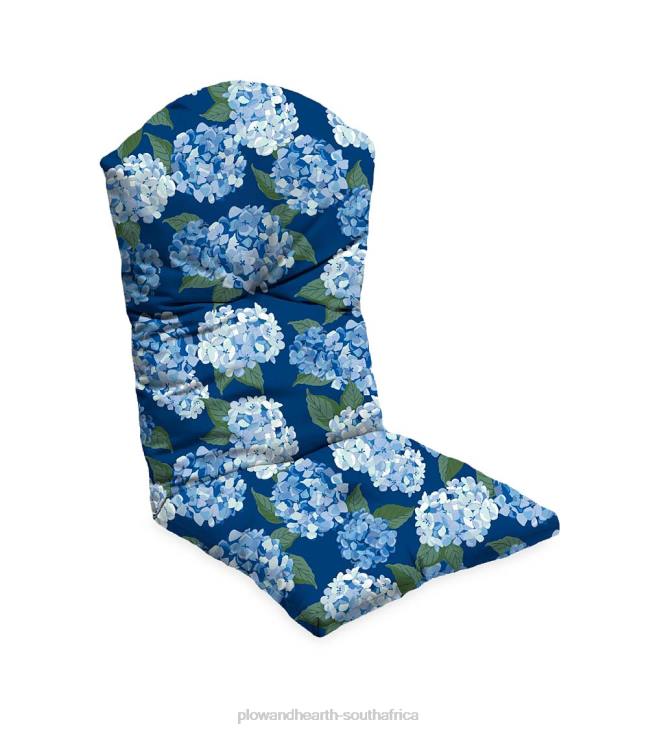Houseware Plow & Hearth Classic Adirondack Chair Cushion, 20 1/2x 49x 2 1/2- Floral Sketch Blush NFLB1522