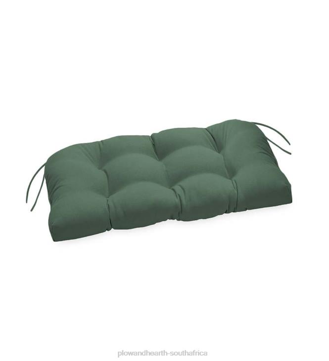 Houseware Plow & Hearth Classic Bench/Glider Cushion with Ties, 41x 20x 3- Country Geranium NFLB1498