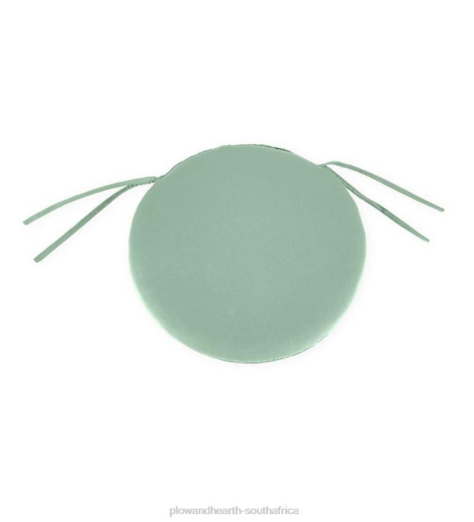 Houseware Plow & Hearth Classic Round Chair Cushion with Ties, 16dia. x 2- Petal Pushing NFLB1557