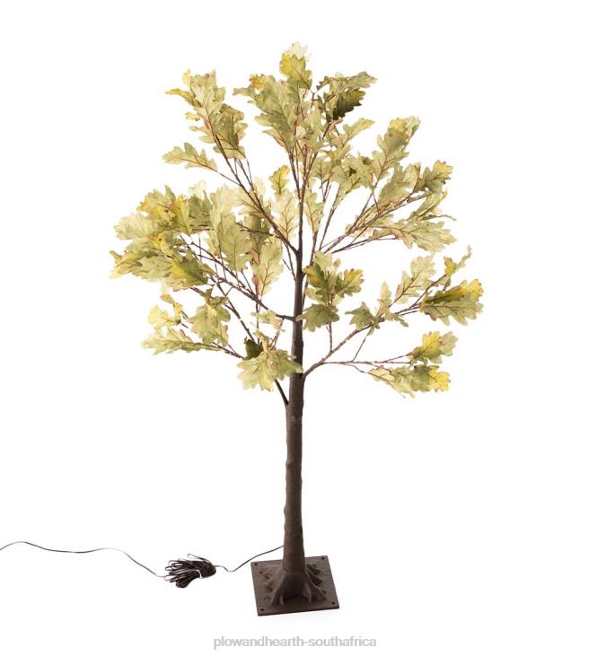 Houseware Plow & Hearth Indoor/Outdoor Electric Lighted Moss Oak Trees NFLB1587