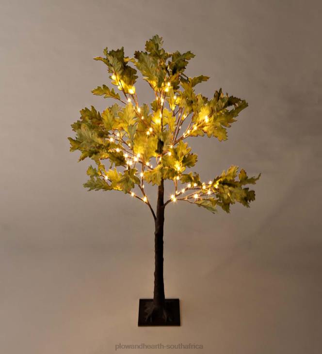 Houseware Plow & Hearth Indoor/Outdoor Electric Lighted Moss Oak Trees NFLB1587