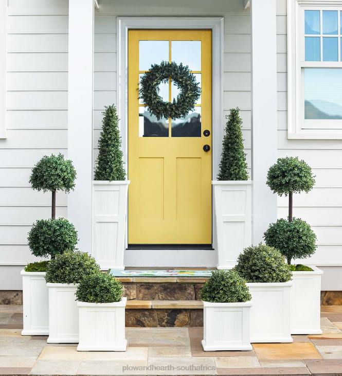 Houseware Plow & Hearth Indoor/Outdoor Faux Boxwood Greenery Accents NFLB1503